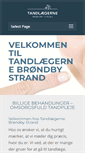 Mobile Screenshot of brondbytand.dk